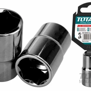 بکس کوتاه شش گوش 15 میلی‌متری مدل THTST12151 توتال